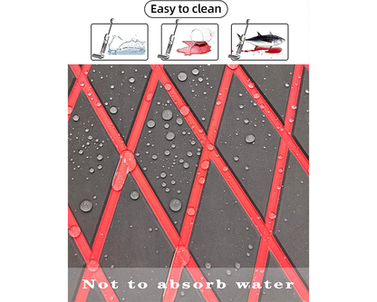 Self adhesive boat mat
