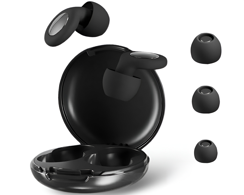 Noise cancelling earplugs packaging