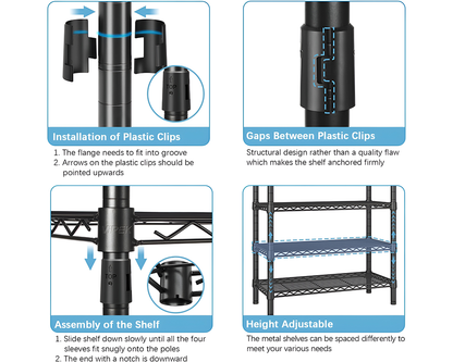 Portable Clothes Rack Wardrobe Organizer