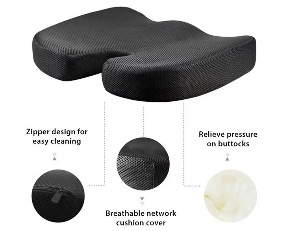 Seat Cushion for Office Chair Memory Foam Seat Cushion for Office Chair Ergonomic Support