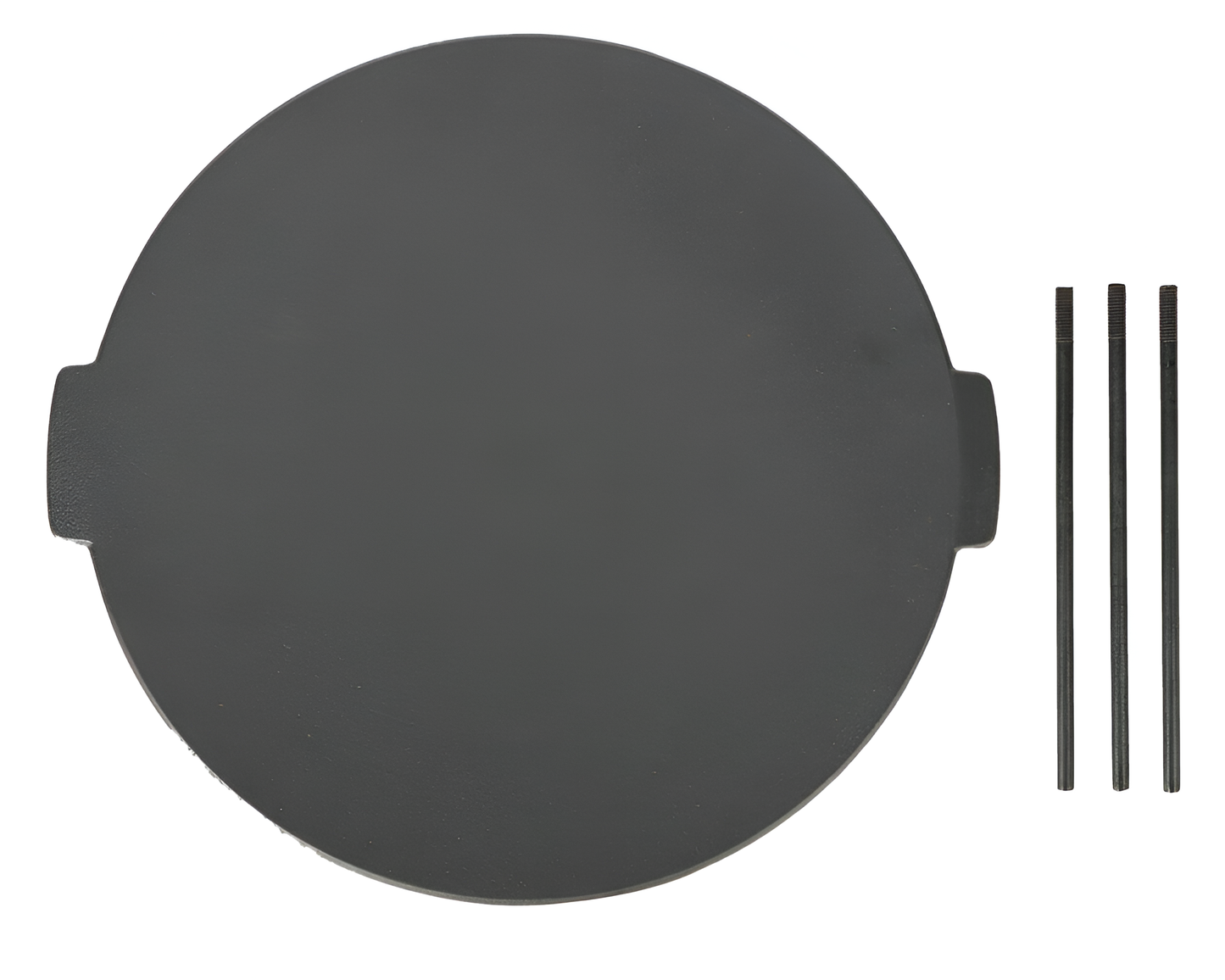 Outdoor Camping Barbecue Rack Cast Iron Grill Pan