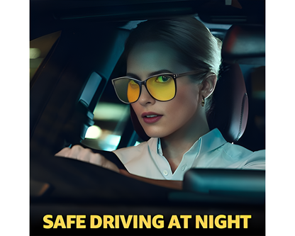 Lightweight screen protection glasses