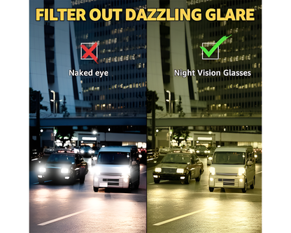 Comfortable anti fatigue glasses