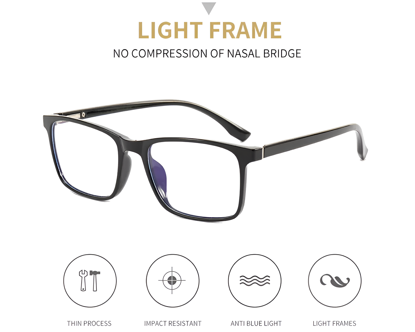 Computer Glasses Anti-Blue Light