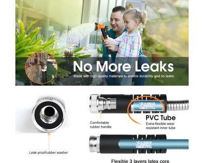 Metal Garden Hose Pipe 22M Stainless Steel Metal Garden Hose Outdoor