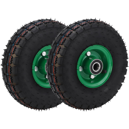 10 inch rubber tire yellow