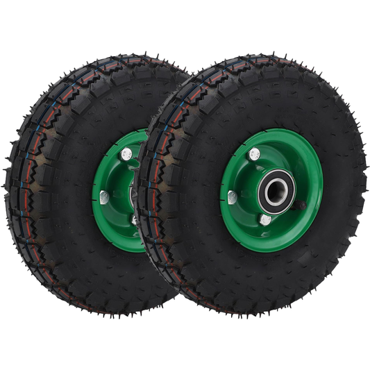 10 inch rubber tire yellow
