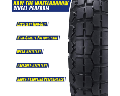 Wheel Barrow / Trolley / Go Cart Wheels