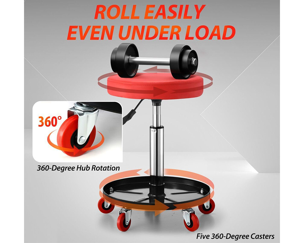 Rolling Shop Stool Mechanics Garage Stool