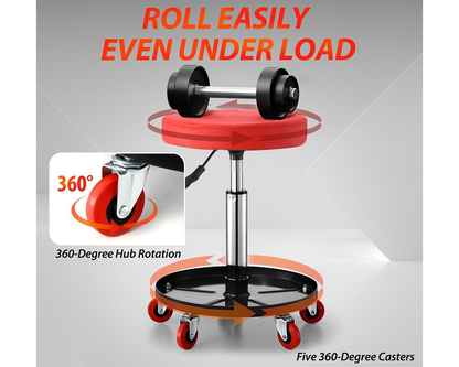 Rolling Shop Stool Mechanics Garage Stool