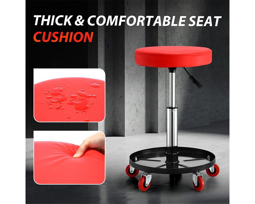 Rolling Shop Stool Mechanics Garage Stool
