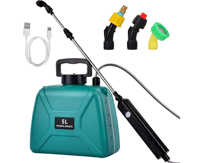 Rechargeable plant mister sprayer