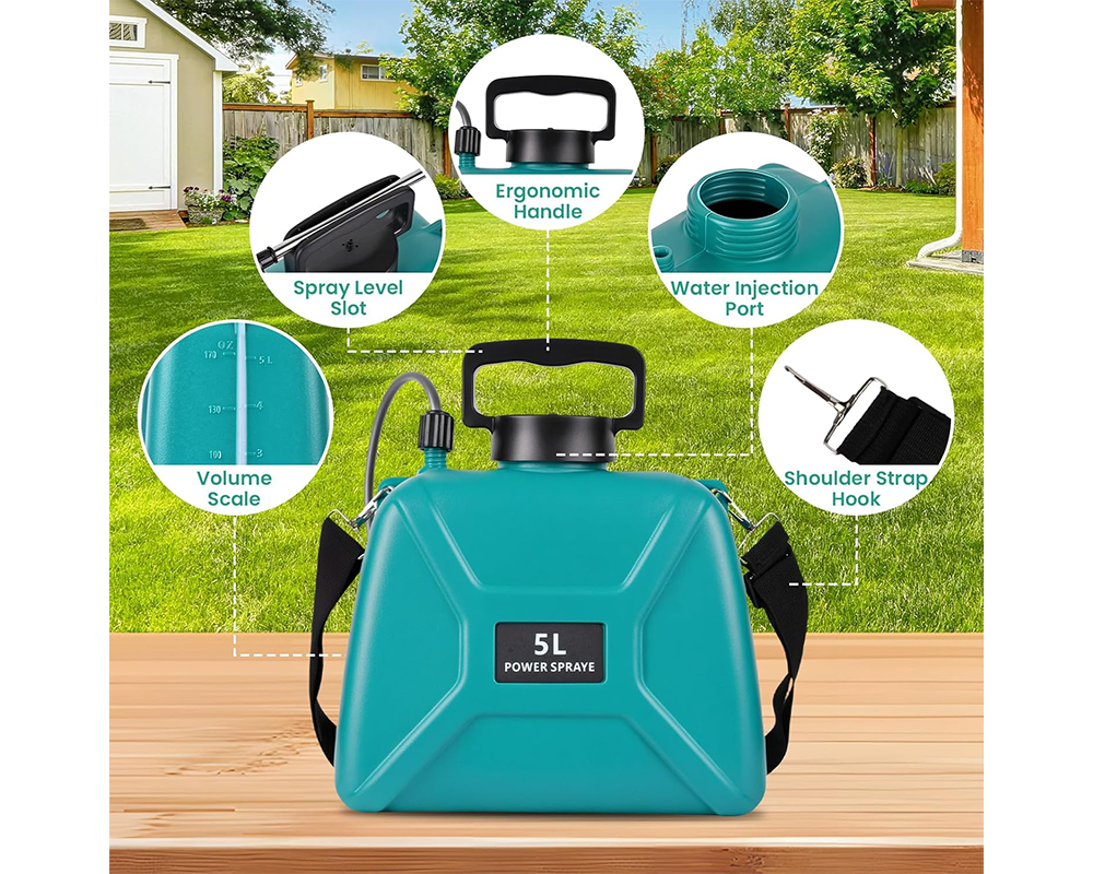 Portable electric sprayer
