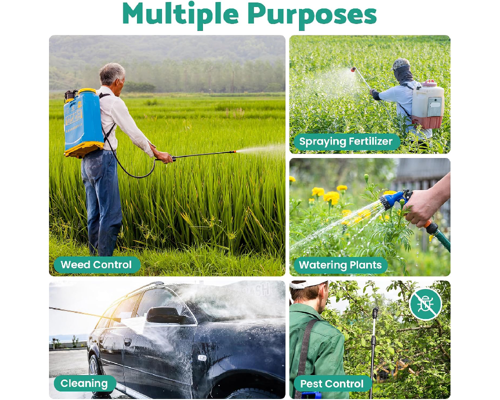 Sprayer with shoulder strap
