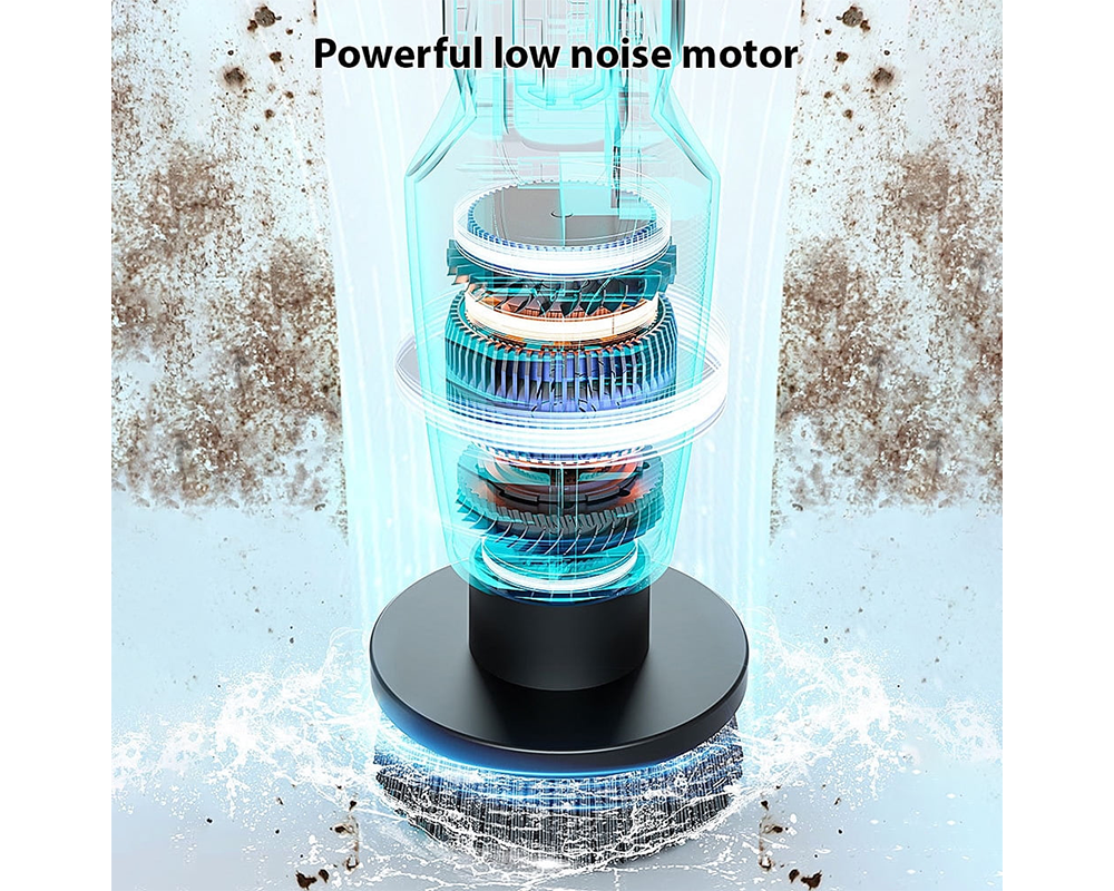 rechargeable cordless scrubber
