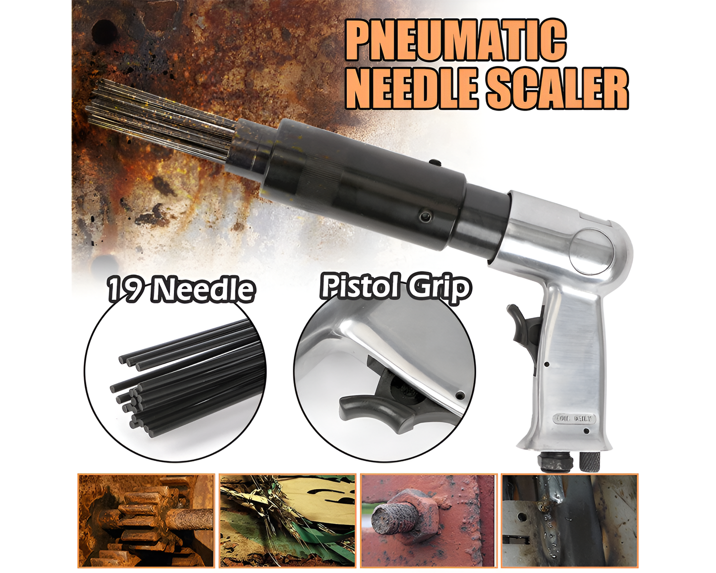 Air Tools Pneumatic Needle Scaler