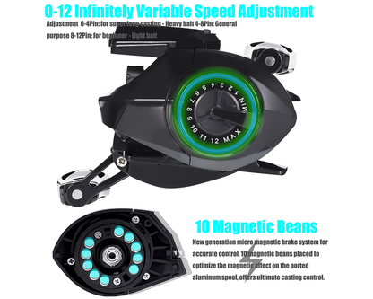Fishing reel drag system