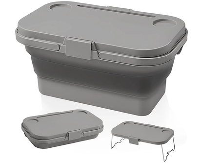 Large capacity camping basket
