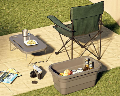 Lightweight foldable basket