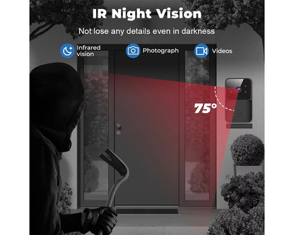 Smart Visual Wireless Doorbell Camera