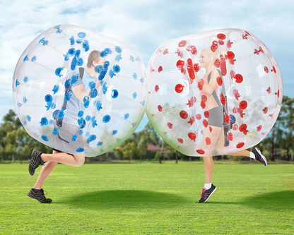 Inflatable sumo zorb balls