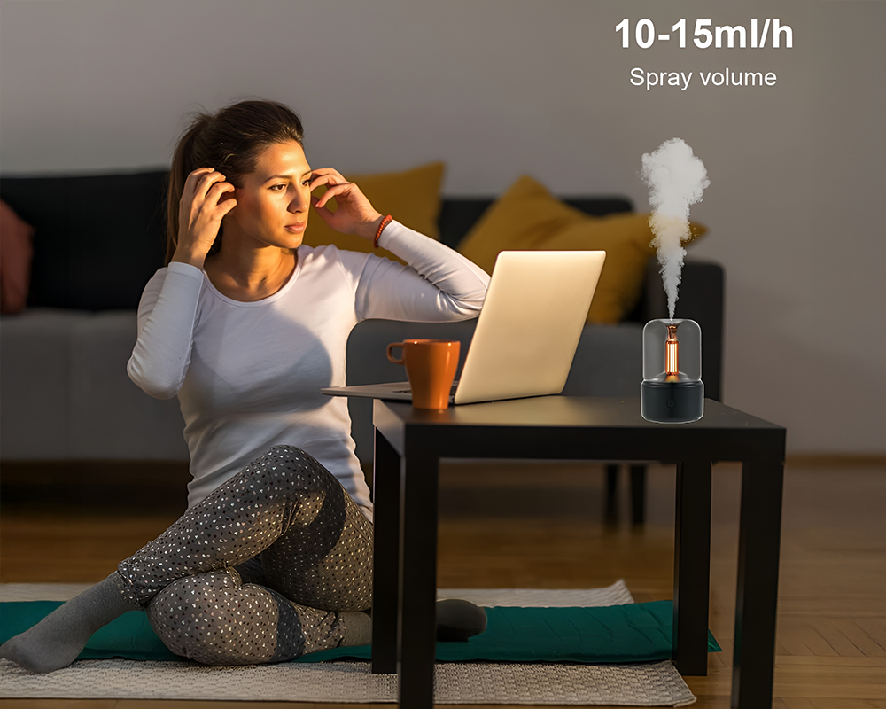 Quiet operation aroma humidifier