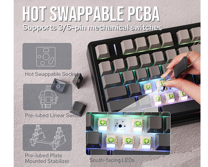 hot swappable switch keyboard
