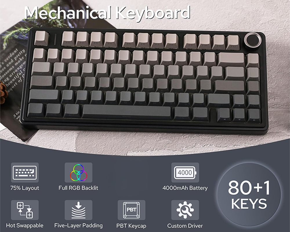 Bluetooth USB C keyboard
