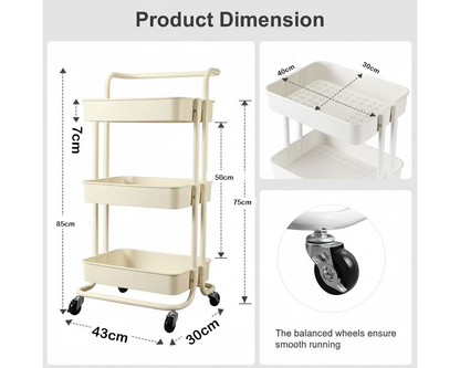 Kitchen Storage Trolley