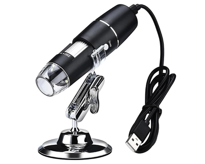 USB microscope with USB cable
