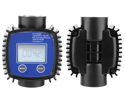turbine flow meter with 1 inch thread
