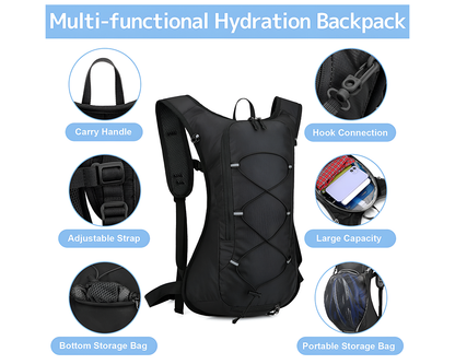 Lightweight hiking hydration pack