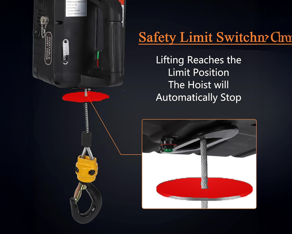 Wireless Hoist Winch 500KG