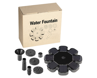 Solar Powered Fountain Pump For Bird Bath Fountain Water Pump