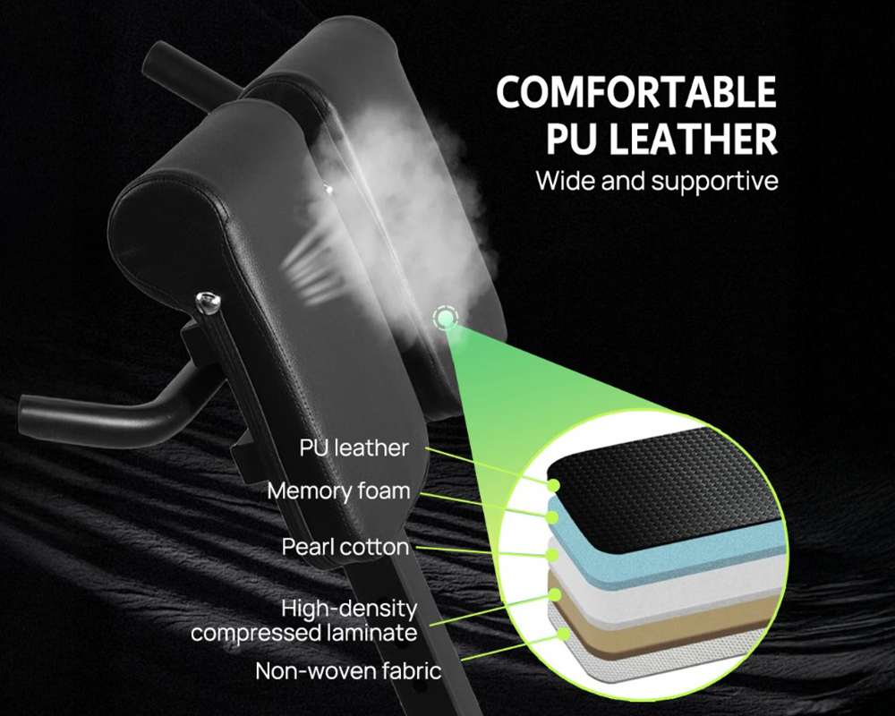 Adjustable Roman Chair for strength training