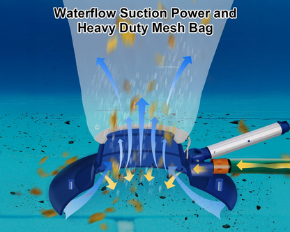 Swimming Pool Vacuum Leaf Eater Cleaner