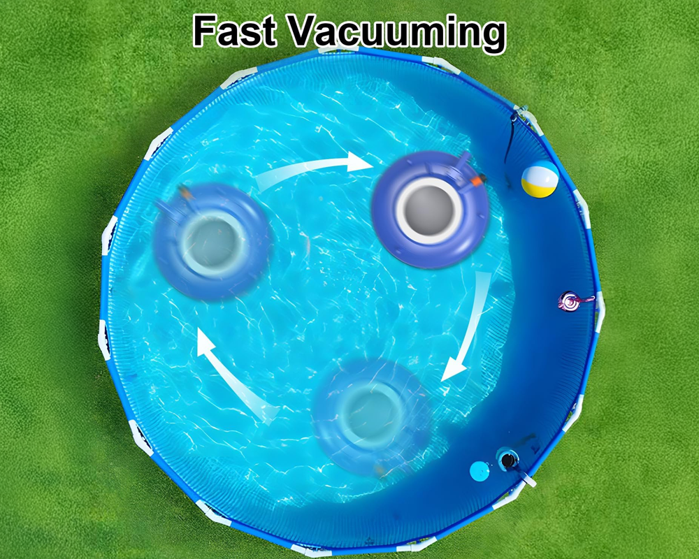 Swimming Pool Vacuum Leaf Eater Cleaner