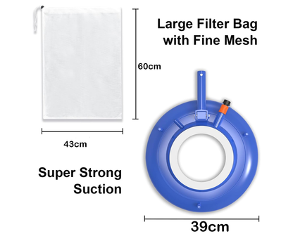 Swimming Pool Vacuum Leaf Eater Cleaner