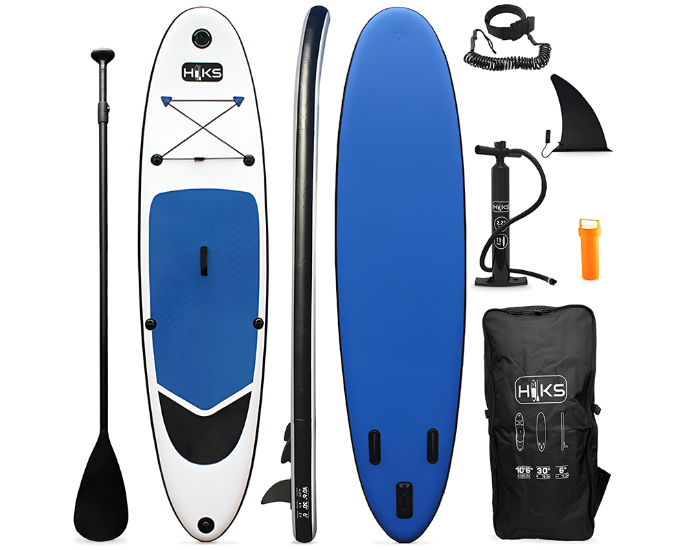 Detachable fin paddle board