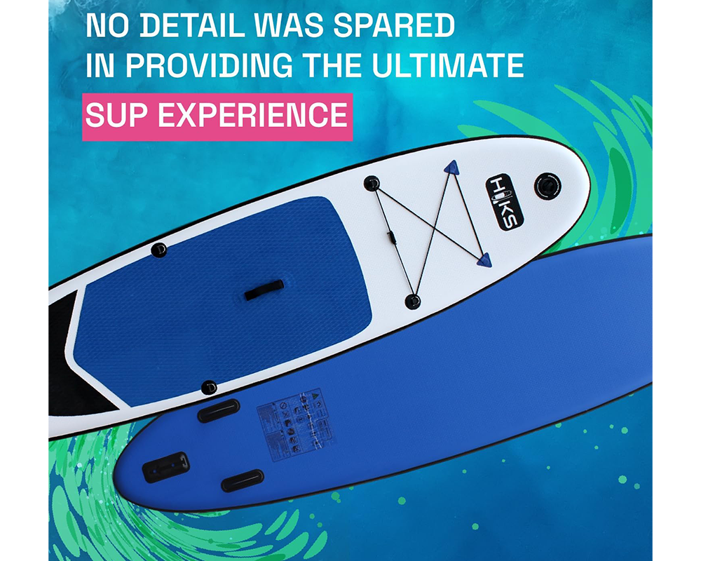 Adjustable paddle for SUP board