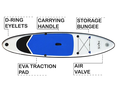 Durable material paddle board