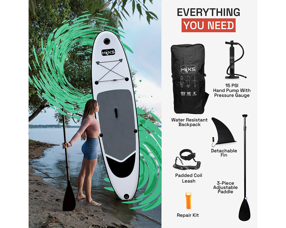 Inflatable paddle board kit