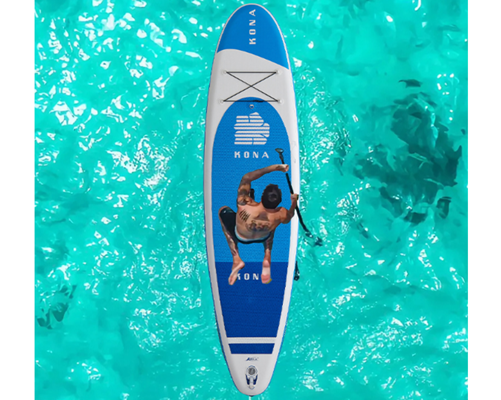 SUP board with detachable fin