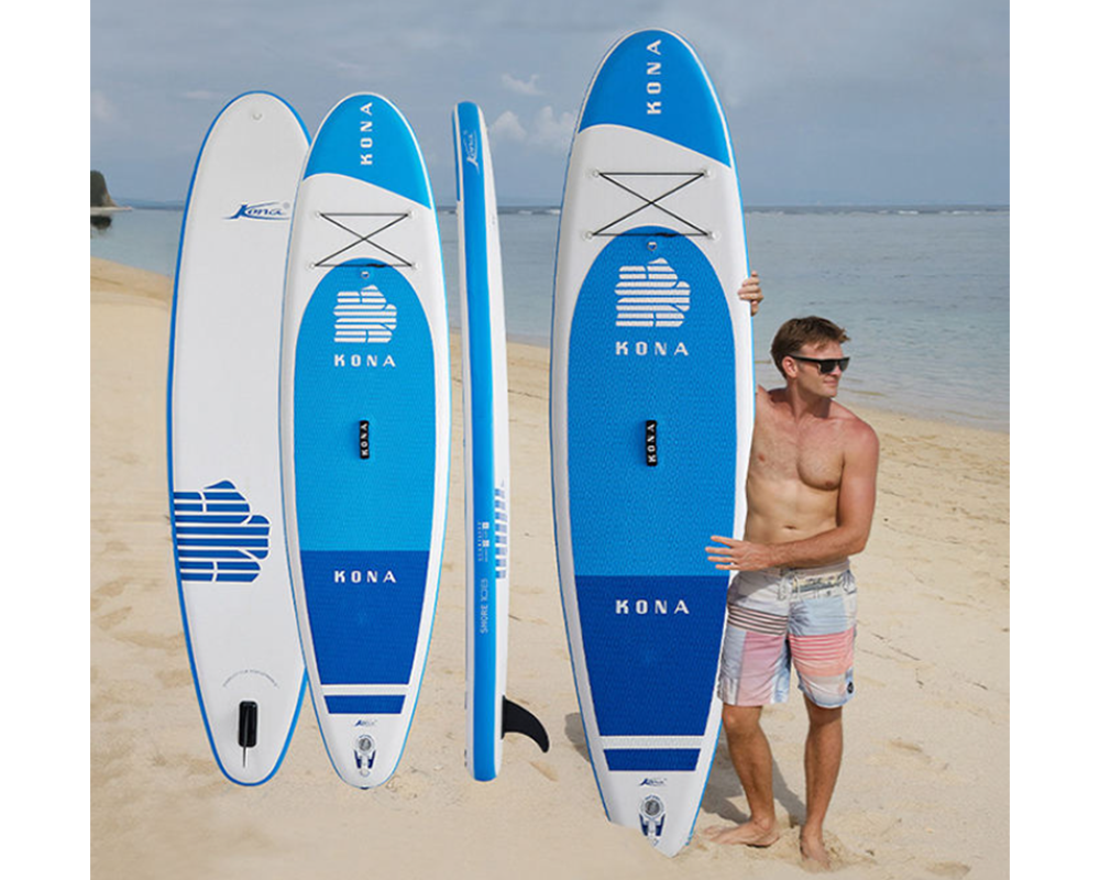 Lightweight inflatable paddle board