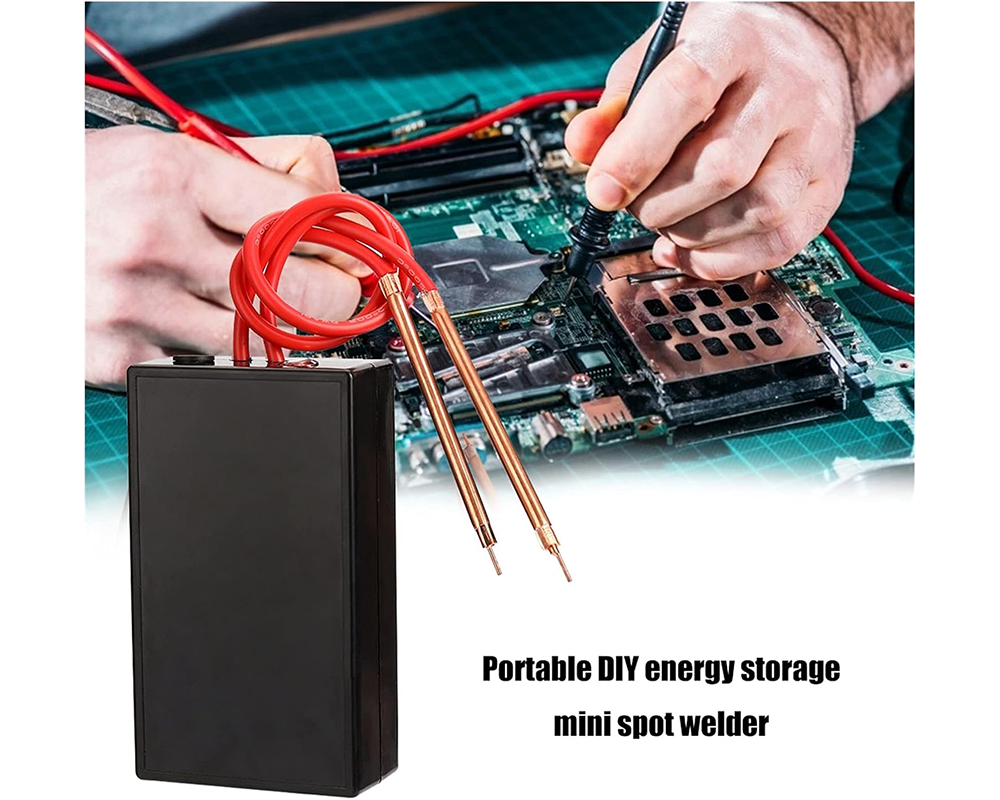 Spot welder for battery packs