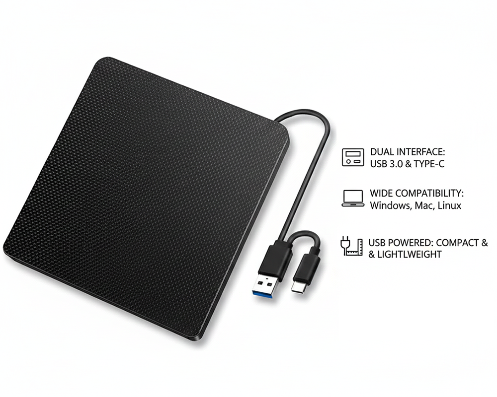 Type C DVD writer