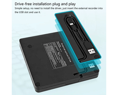USB powered DVD drive