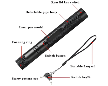 Laser Pointer Pen Rechargeable