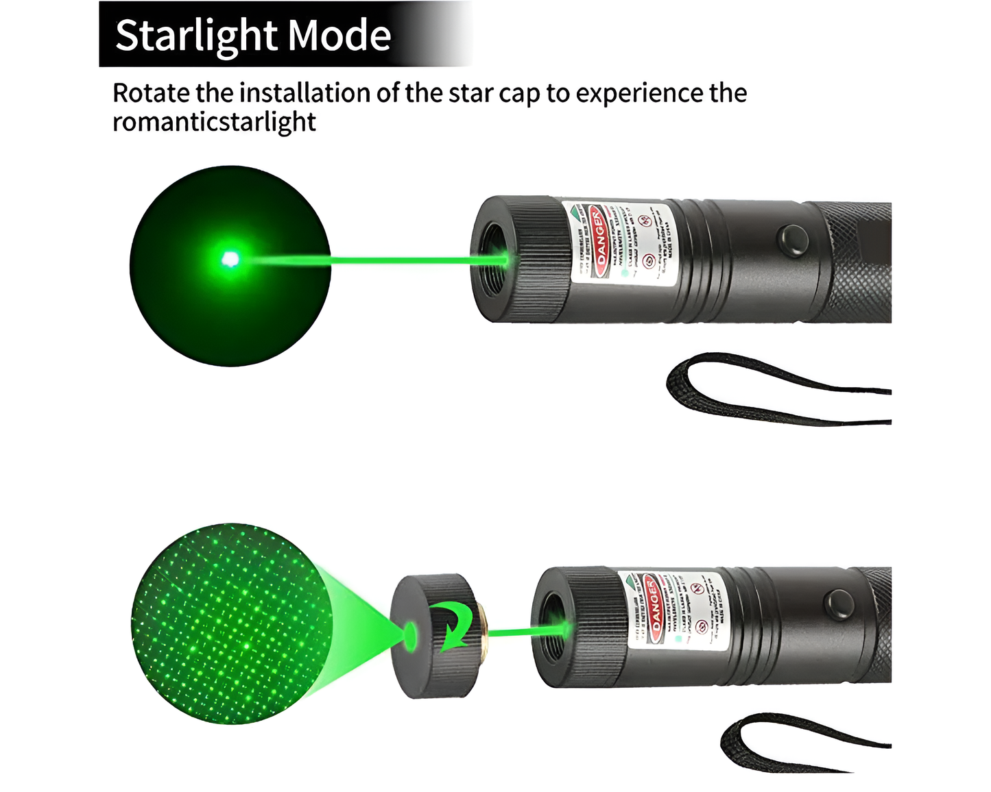 Laser Pointer Pen Rechargeable