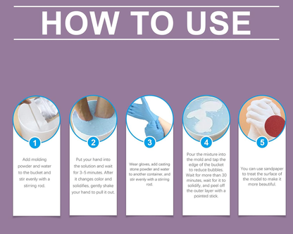 Baby Hand and Foot Casting Kit